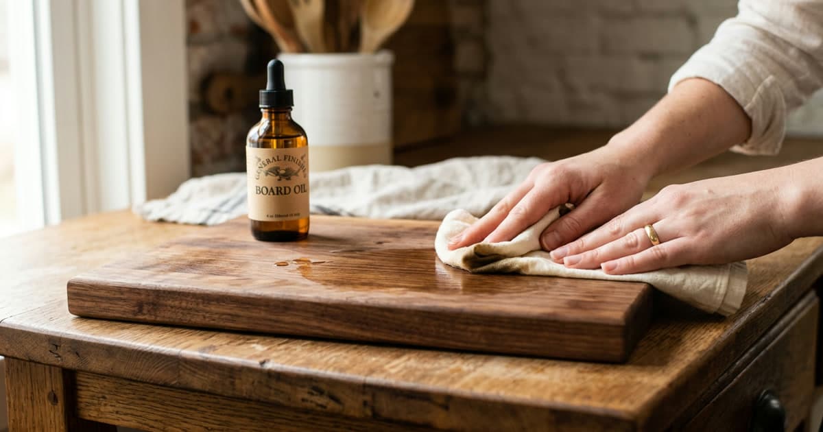 How to Care for Your Wooden Cutting Board